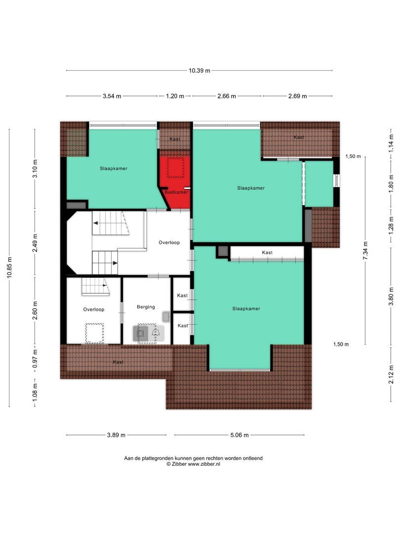Beatrixlaan 5, Oss plattegrond-2