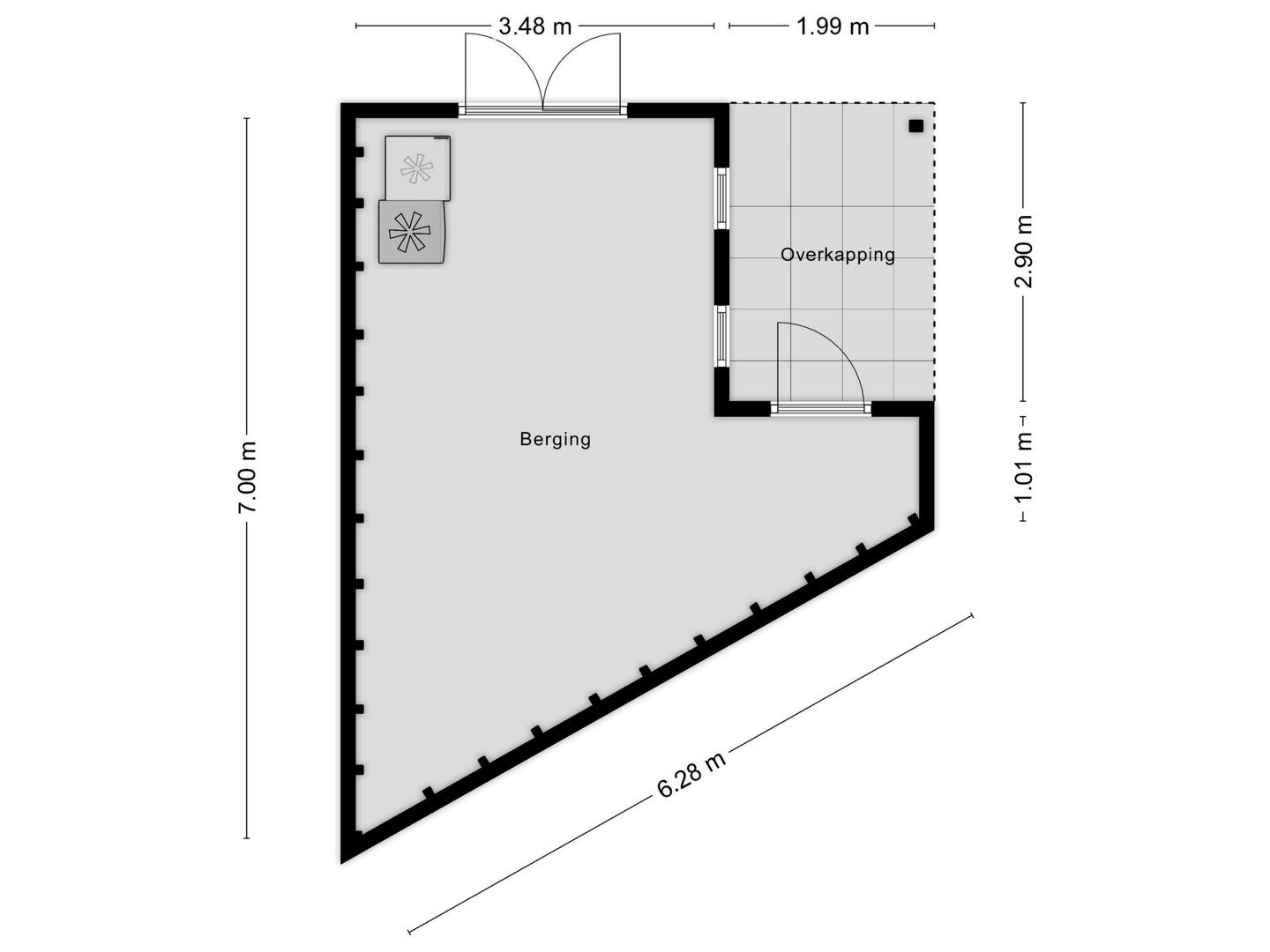 Heiligenbos 81, Berghem plattegrond-3
