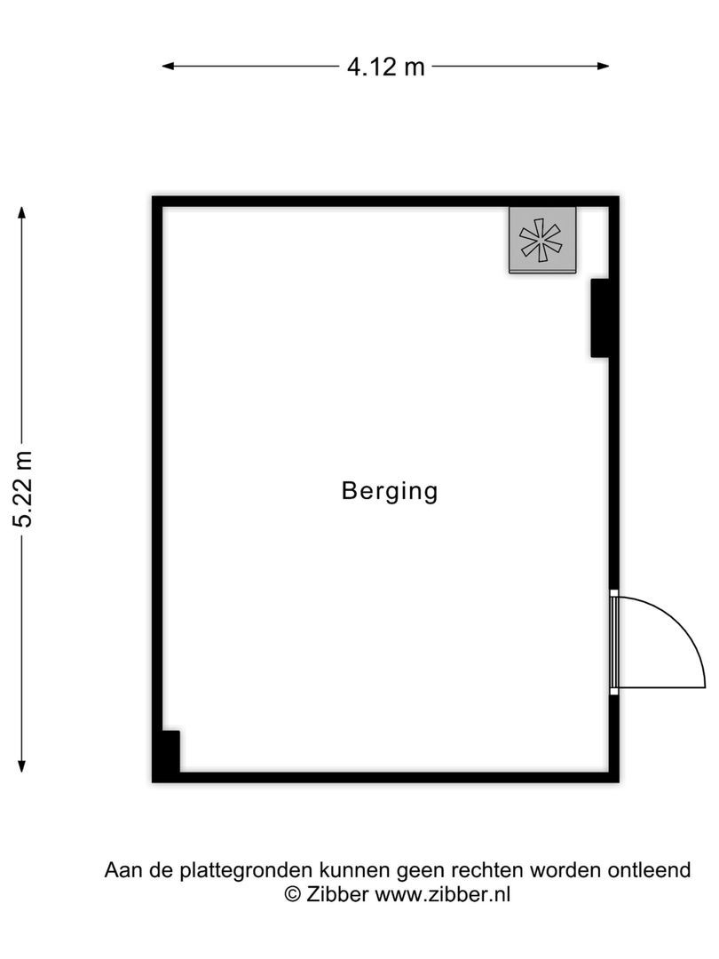 Heschepad 12 A, Oss plattegrond-1