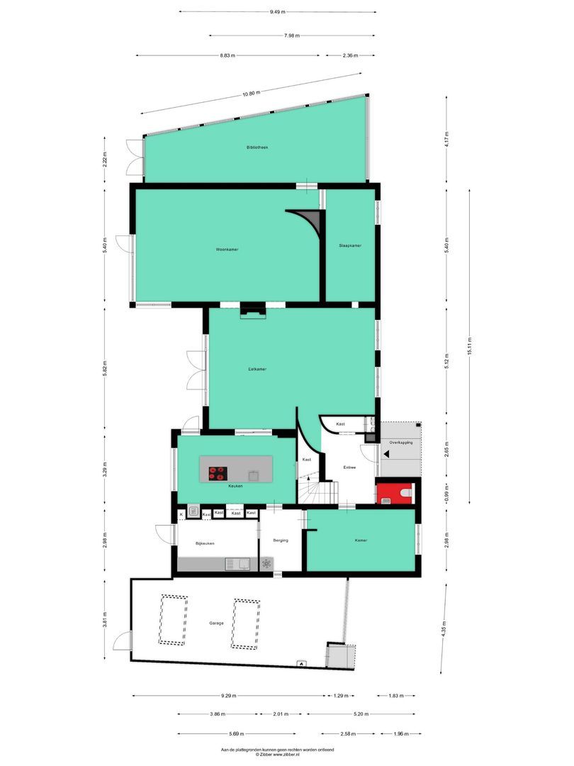 Gemertstraat 26, Oss plattegrond-0