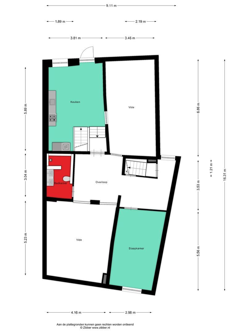 Kolonel Wilsstraat 13, Ravenstein plattegrond-1