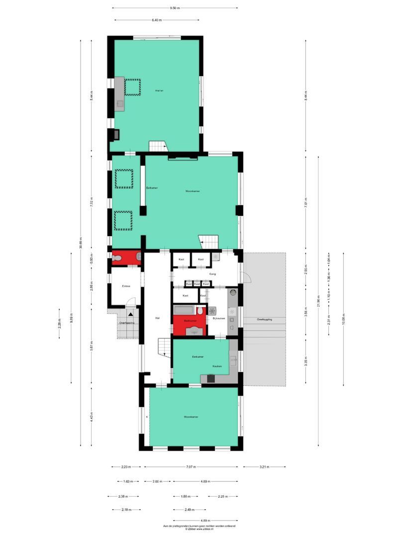 Vierwindenlaan 13, Oss plattegrond-0