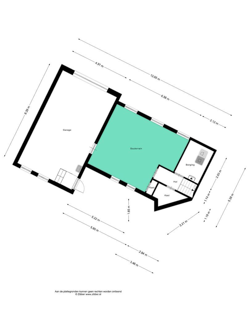 Bachlaan 6, Oss plattegrond-1