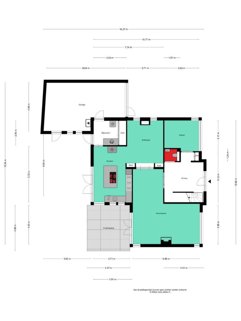 Vleutloop 11, Heesch plattegrond-0