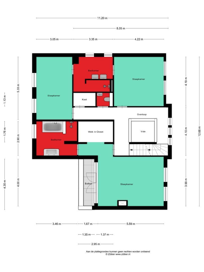 Vleutloop 11, Heesch plattegrond-1