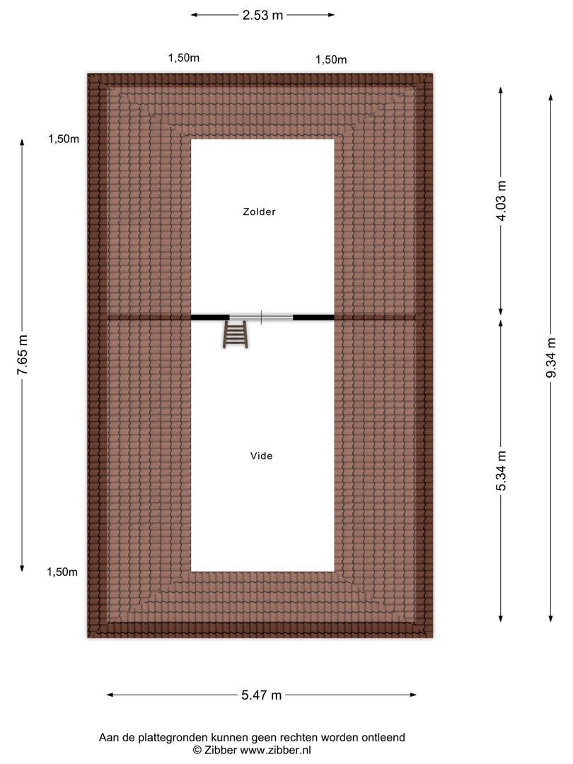 Poelstraat 5, Dieden plattegrond-4