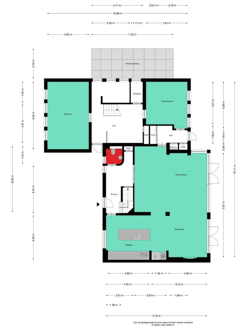 Monseigneur van den Boerpark 5, Oss plattegrond-0