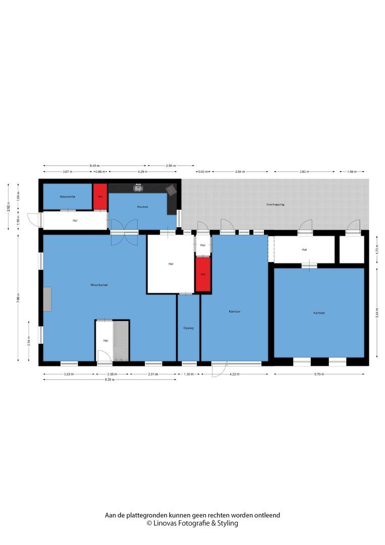 Broekstraat 8, Geffen plattegrond-0