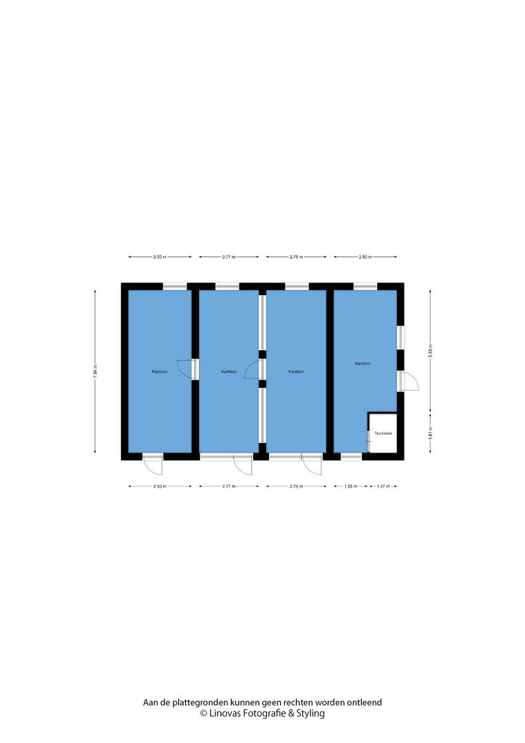 Broekstraat 8, Geffen plattegrond-2