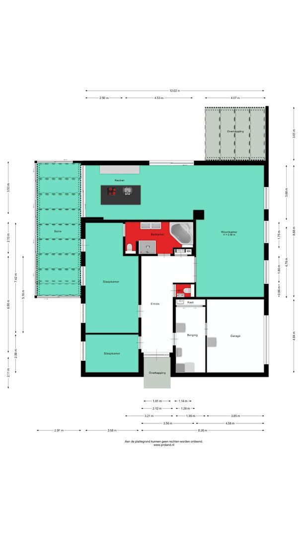 Witte Hoeflaan 9, Oss plattegrond-0