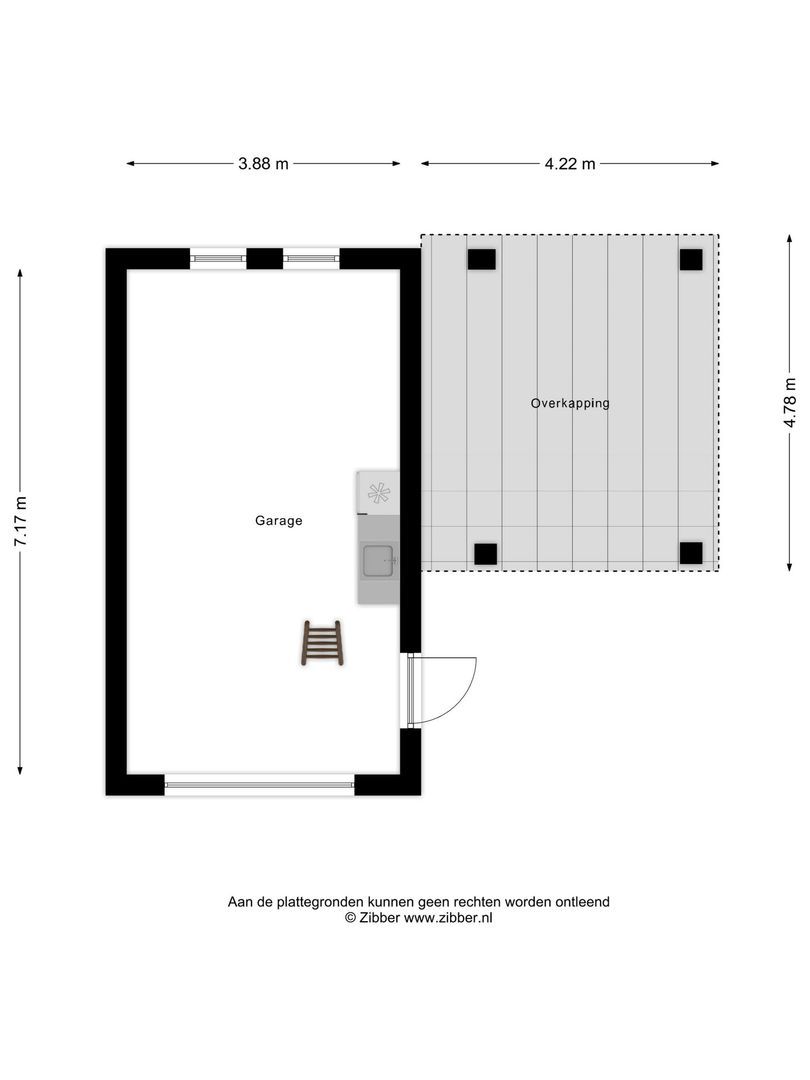 Zevenbergseweg 23 A, Berghem plattegrond-2
