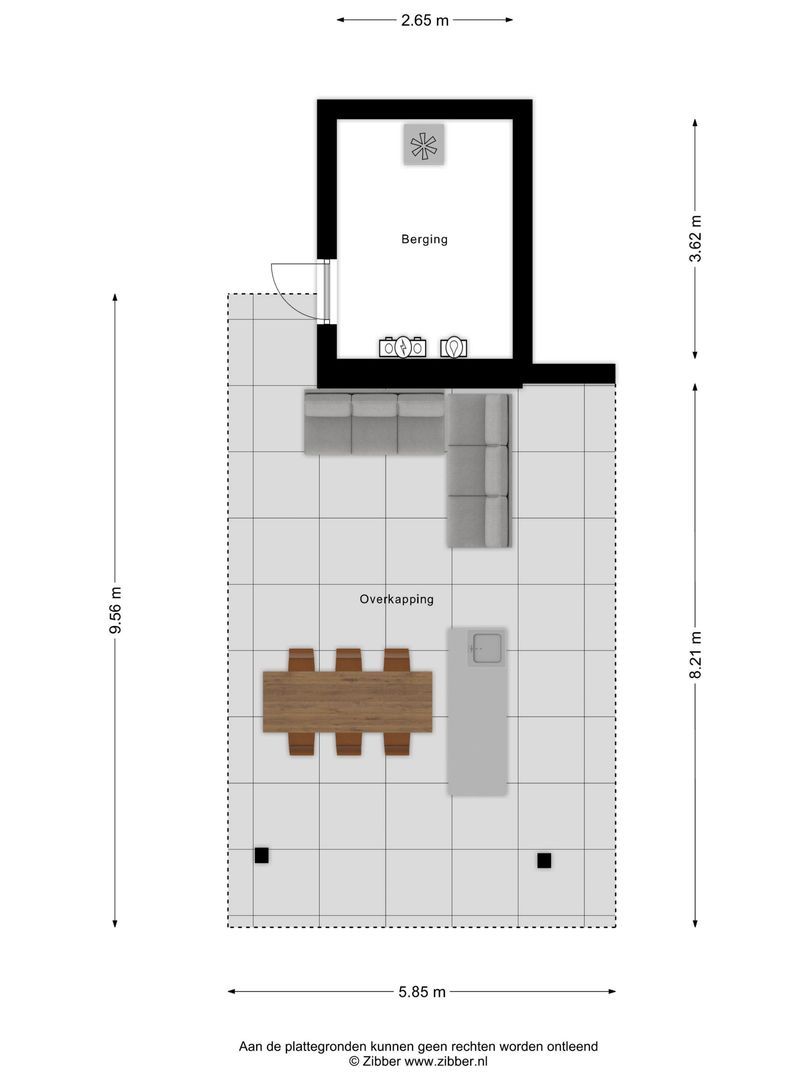 Willibrordusweg 96, Oss plattegrond-2