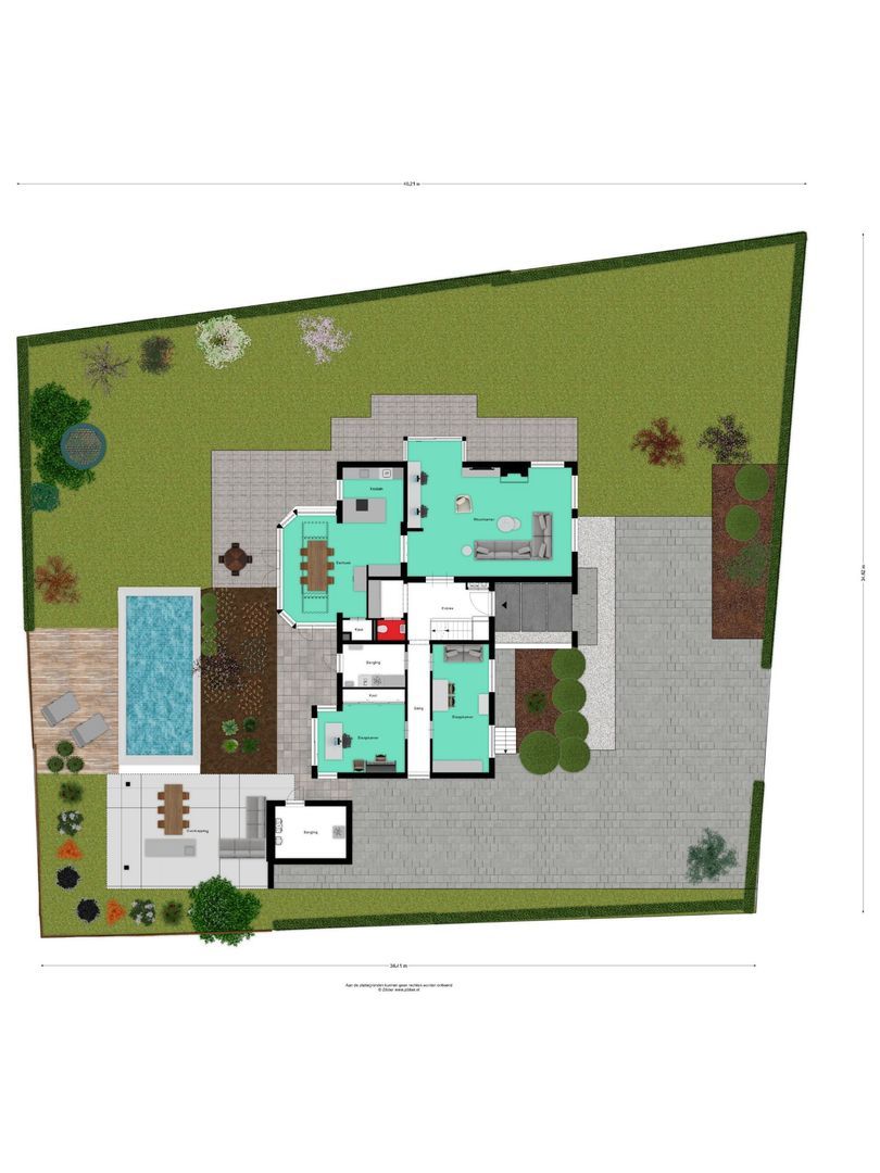 Willibrordusweg 96, Oss plattegrond-0