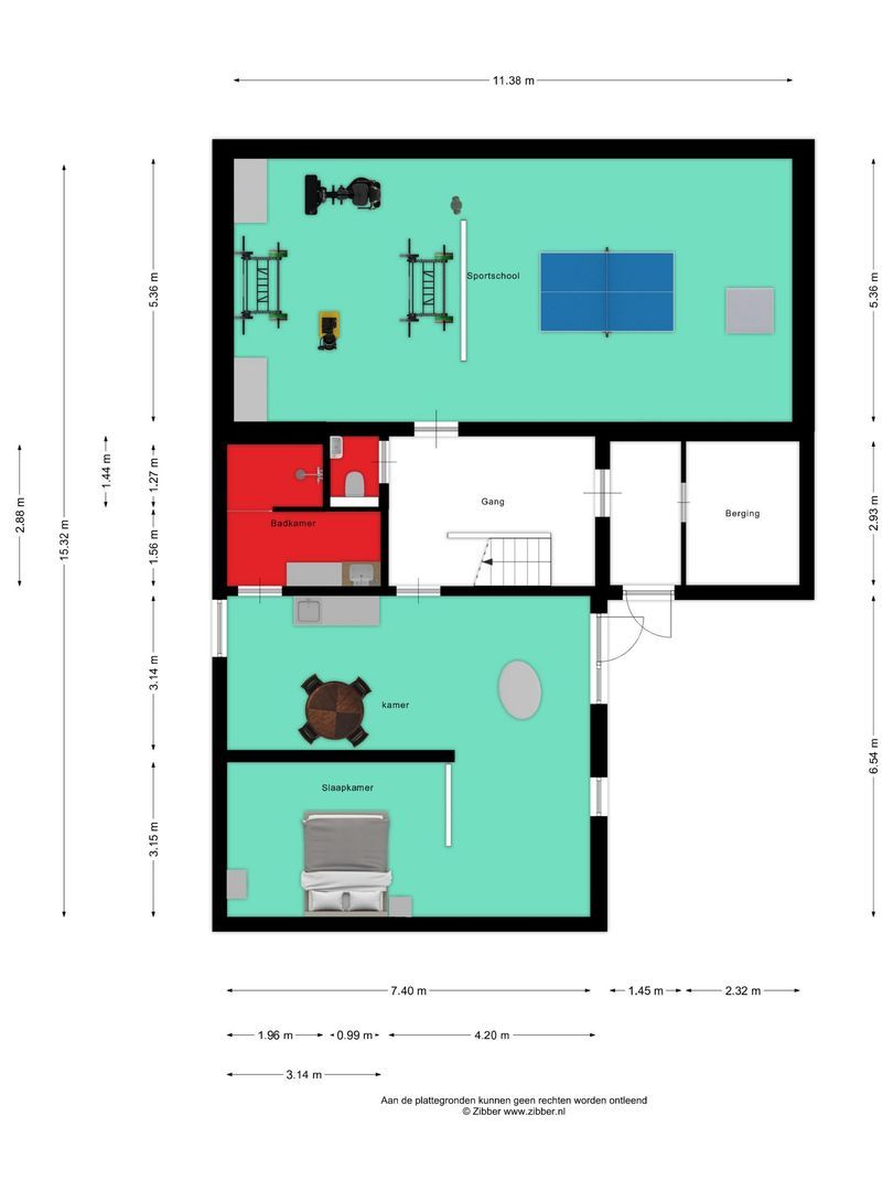 Willibrordusweg 96, Oss plattegrond-4