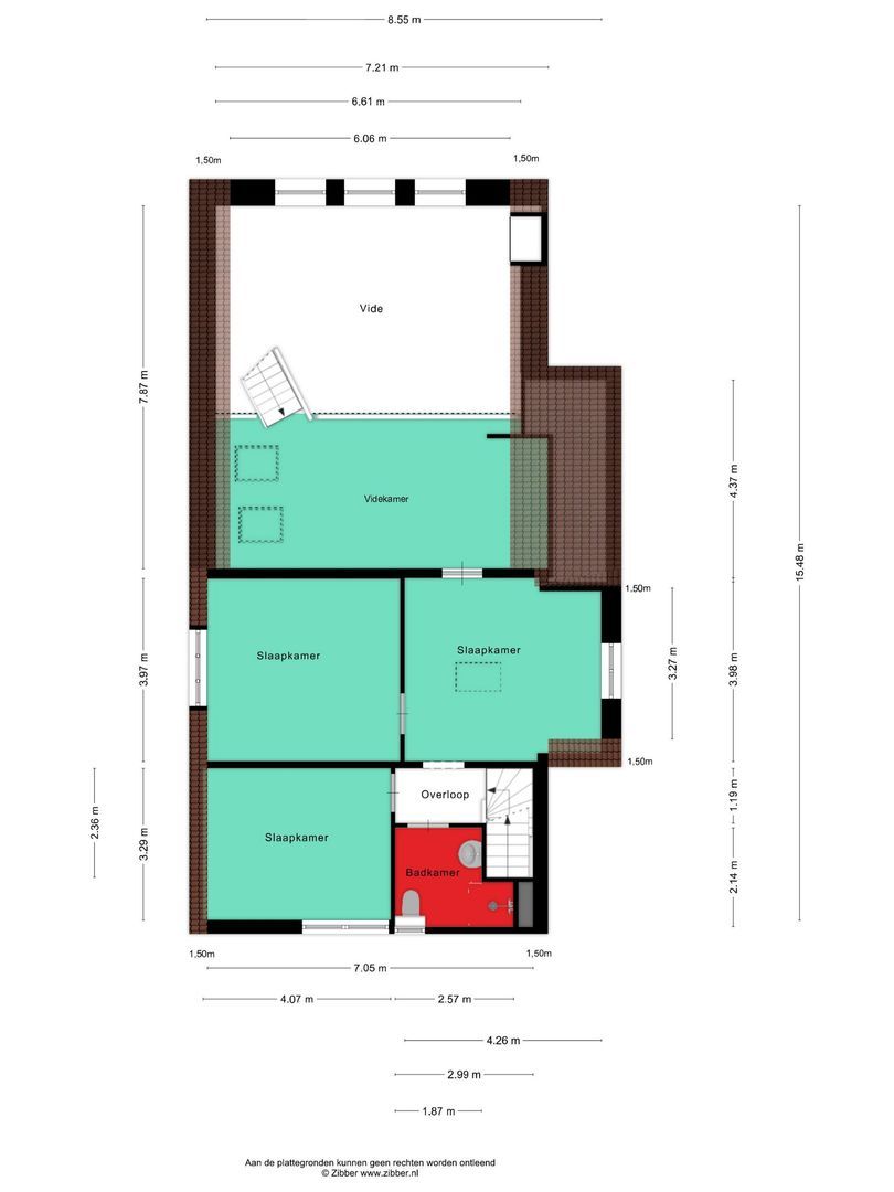Kromstraat 34, Oss plattegrond-1