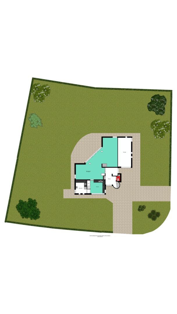Bachlaan 26, Oss plattegrond-2