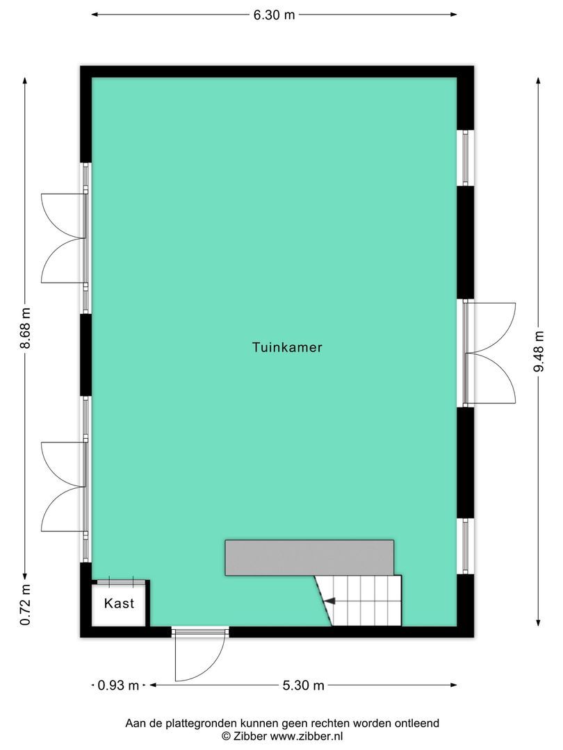 Maasdijk 3, Megen plattegrond-2