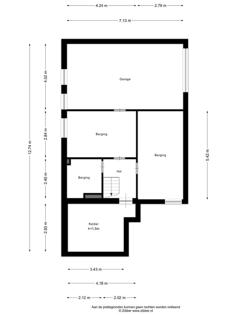 Acacialaan 4, Oss plattegrond-1
