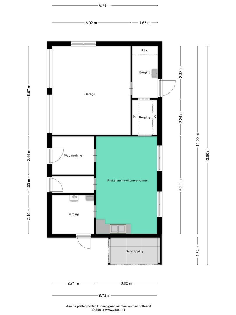Grotestraat 34, Huisseling plattegrond-3
