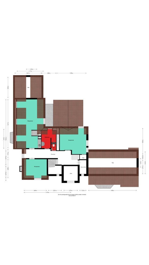 Delst 13, Nistelrode plattegrond-1