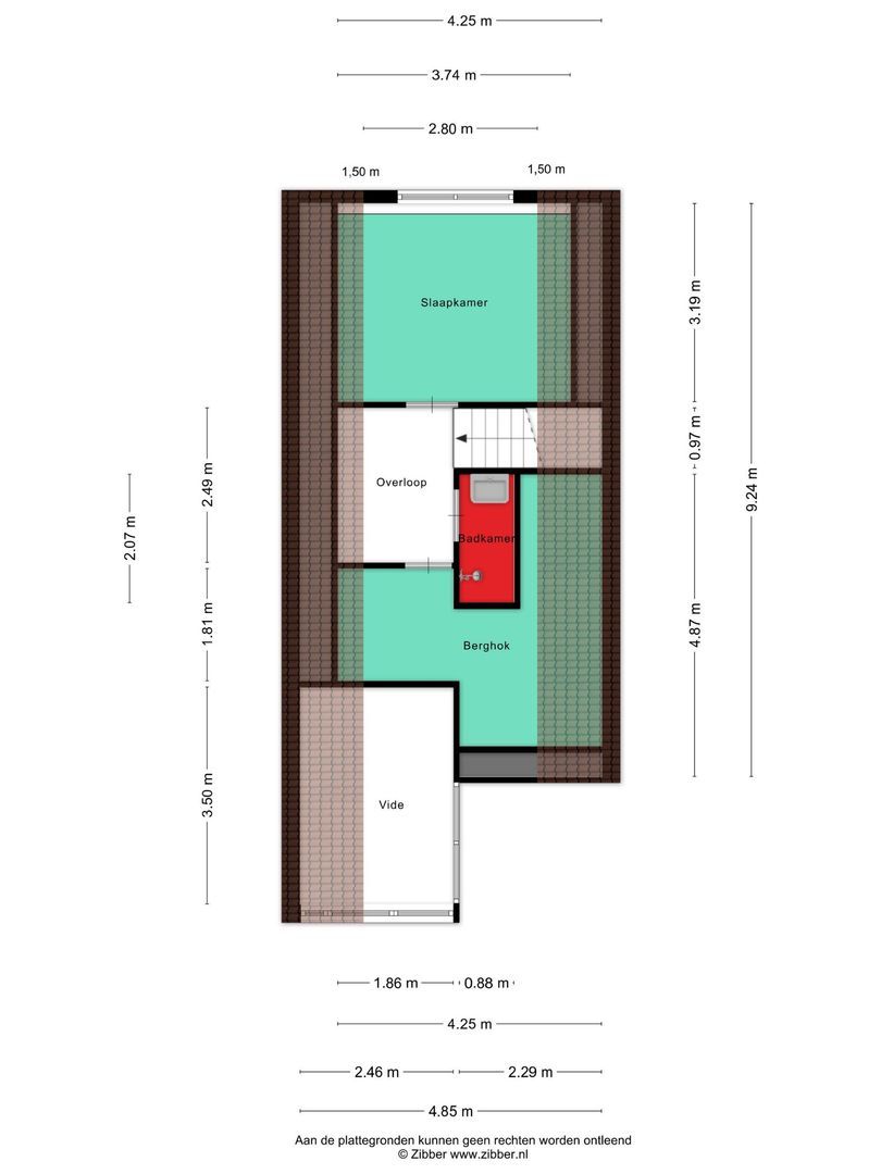 Bekerpad 6, Oss plattegrond-2