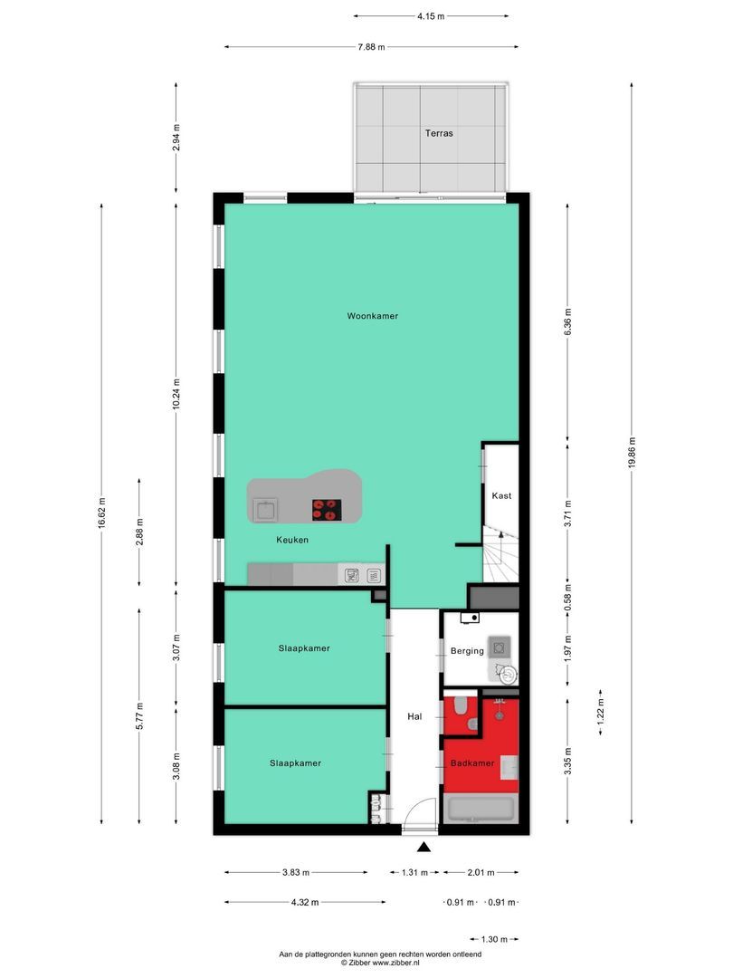 Carmelietenstraat 51, Oss plattegrond-0