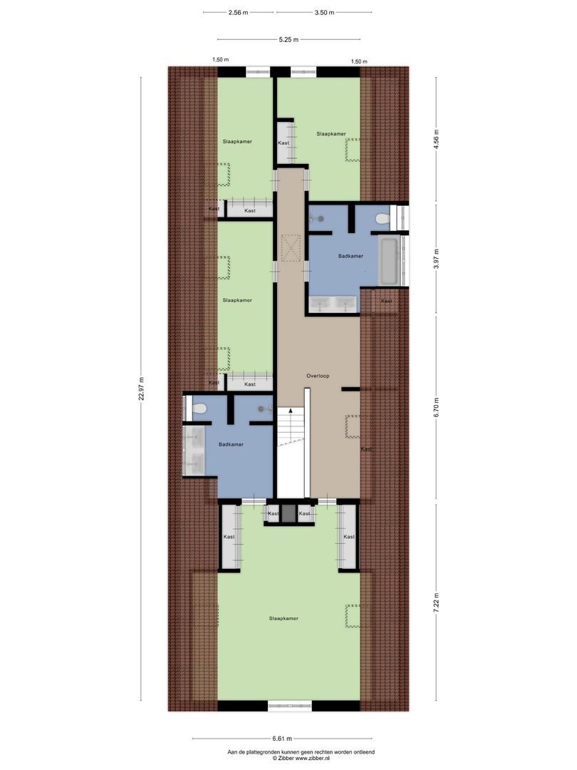Maliskampsestraat 86, Rosmalen plattegrond-1