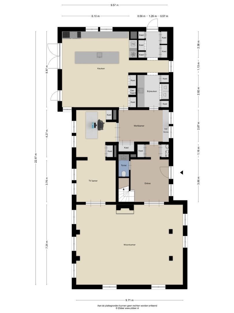Maliskampsestraat 86, Rosmalen plattegrond-0
