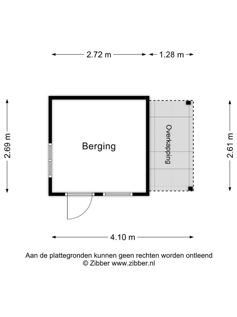 Magnolialaan 7, Oss plattegrond-2