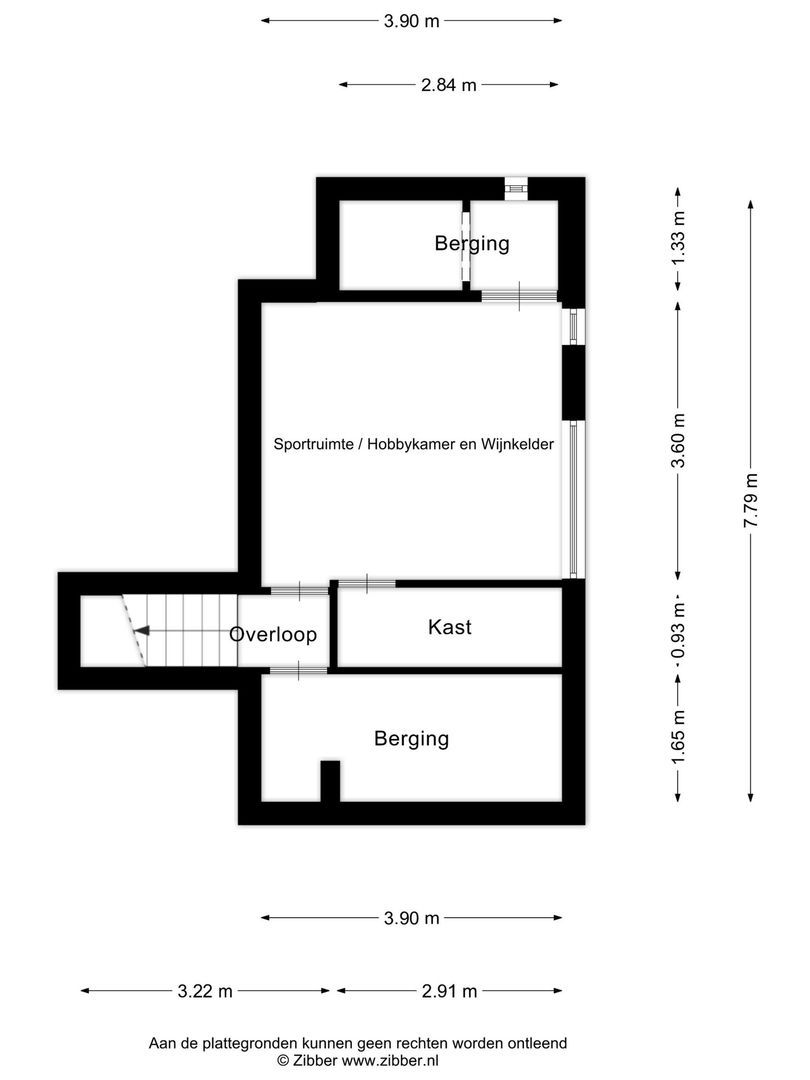 Magnolialaan 7, Oss plattegrond-1