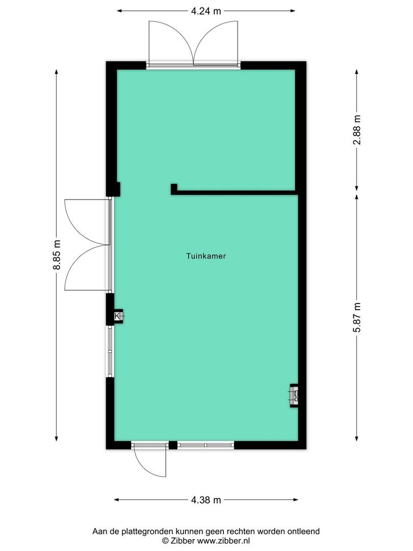 Monseigneur Borretstraat 48, Reek plattegrond-3
