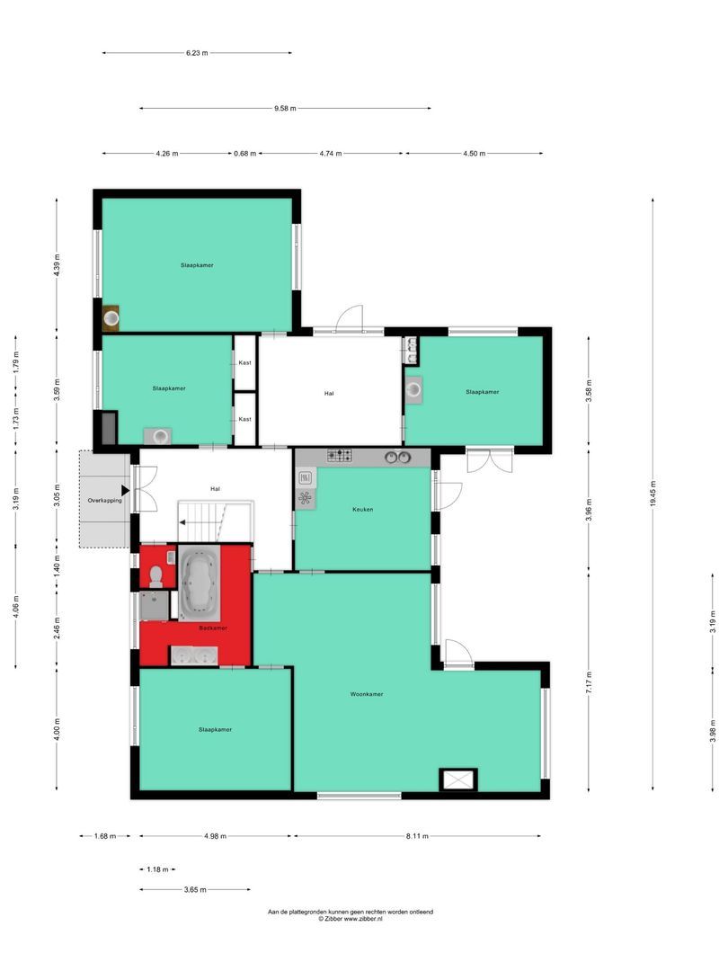 Bremlaan 108, Oss plattegrond-0