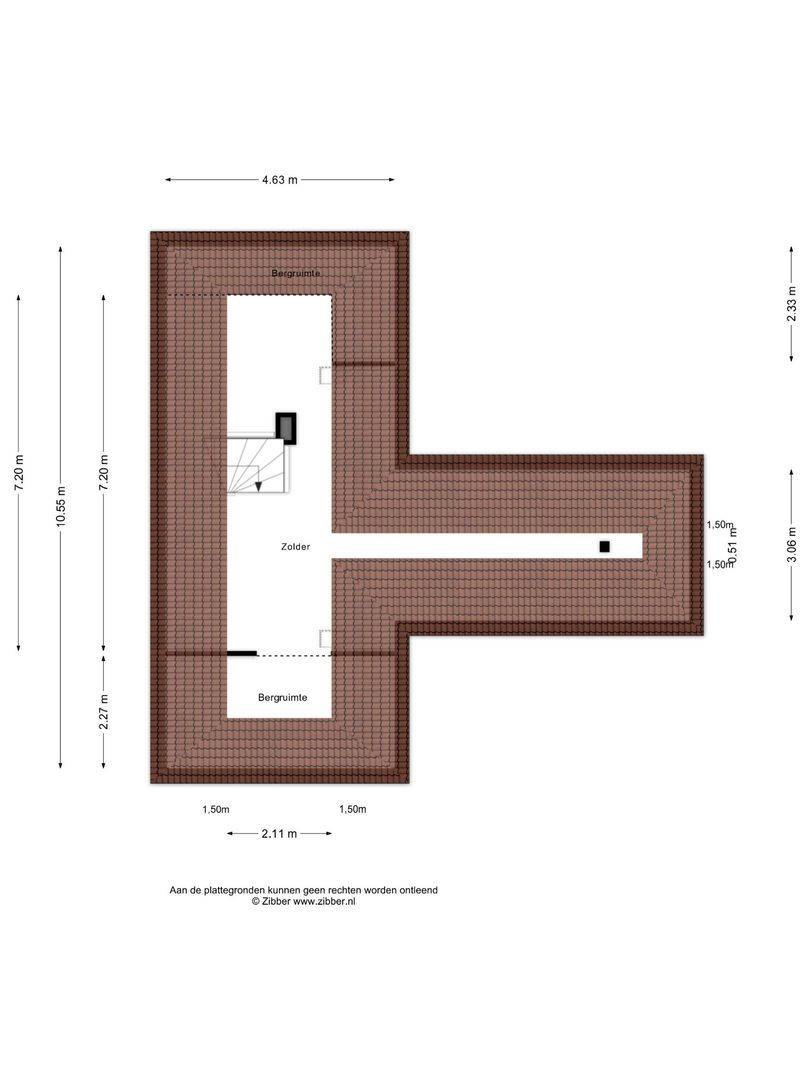 Dennenlaan 18, Oss plattegrond-2