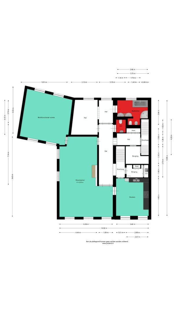 Kolonel Wilsstraat 1, Ravenstein plattegrond-2