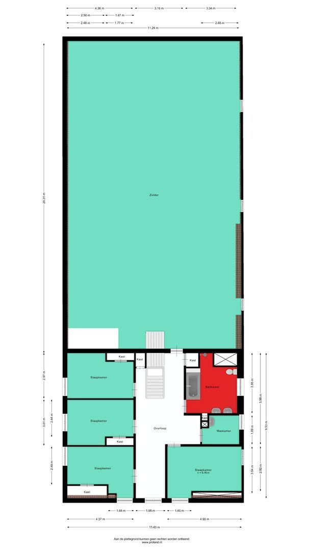Kapelstraat 42, Megen plattegrond-1