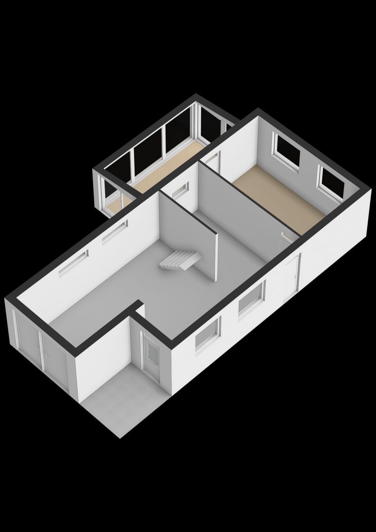 Tsjerkeleane 1, Ingelum plattegrond-9