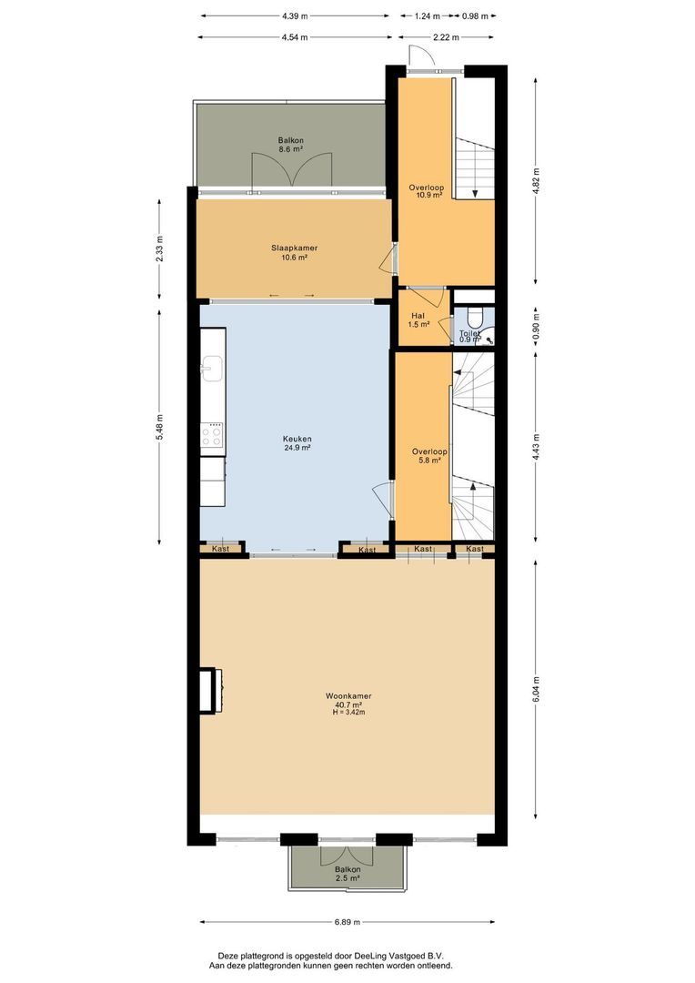 Willemskade 15, Leeuwarden plattegrond-2