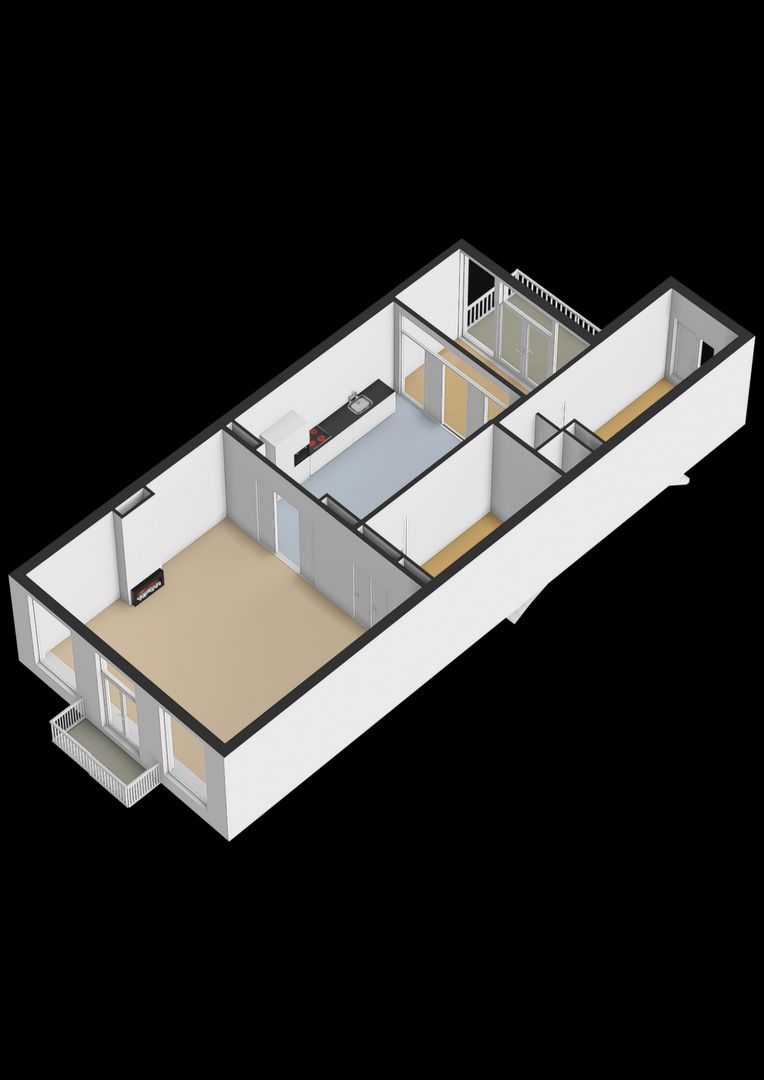 Willemskade 15, Leeuwarden plattegrond-3