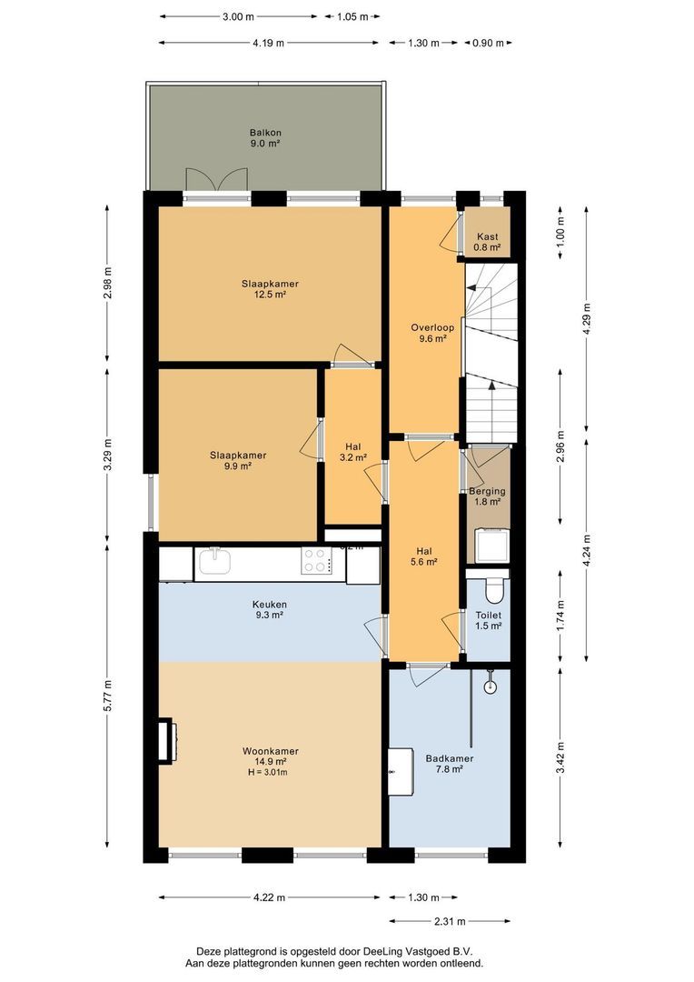 Willemskade 15, Leeuwarden plattegrond-8