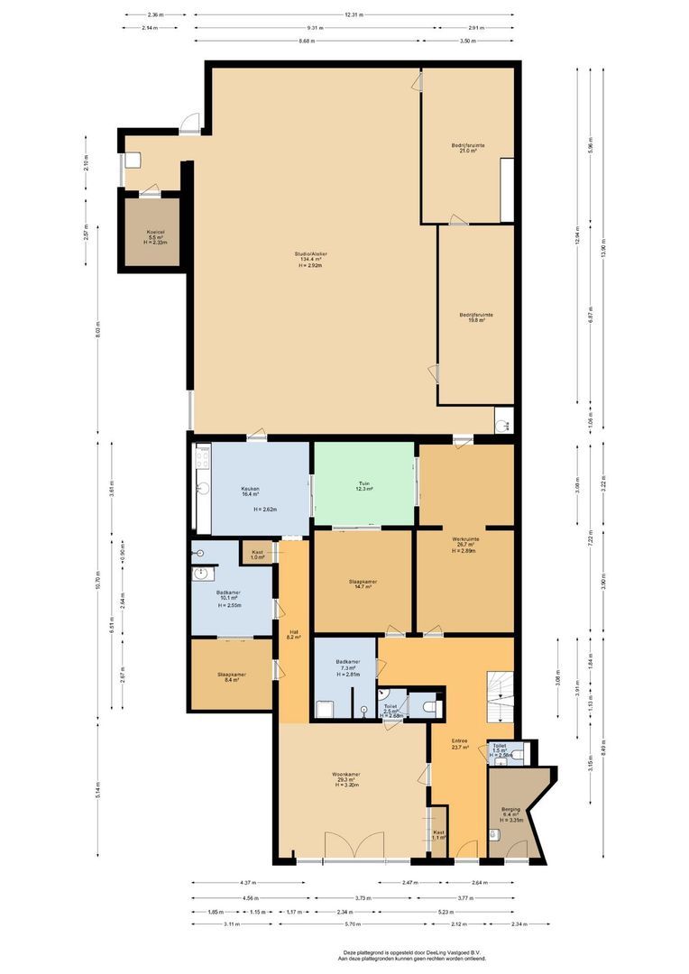 Hoveniersstraat 4, Leeuwarden plattegrond-0