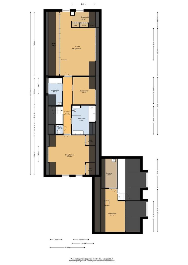 Zomerweg 49, Tytsjerk plattegrond-1
