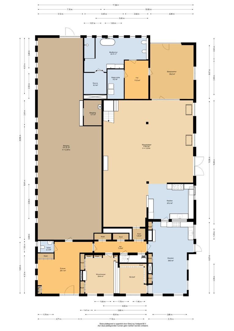 Hounsdyk 6, Goutum plattegrond-0