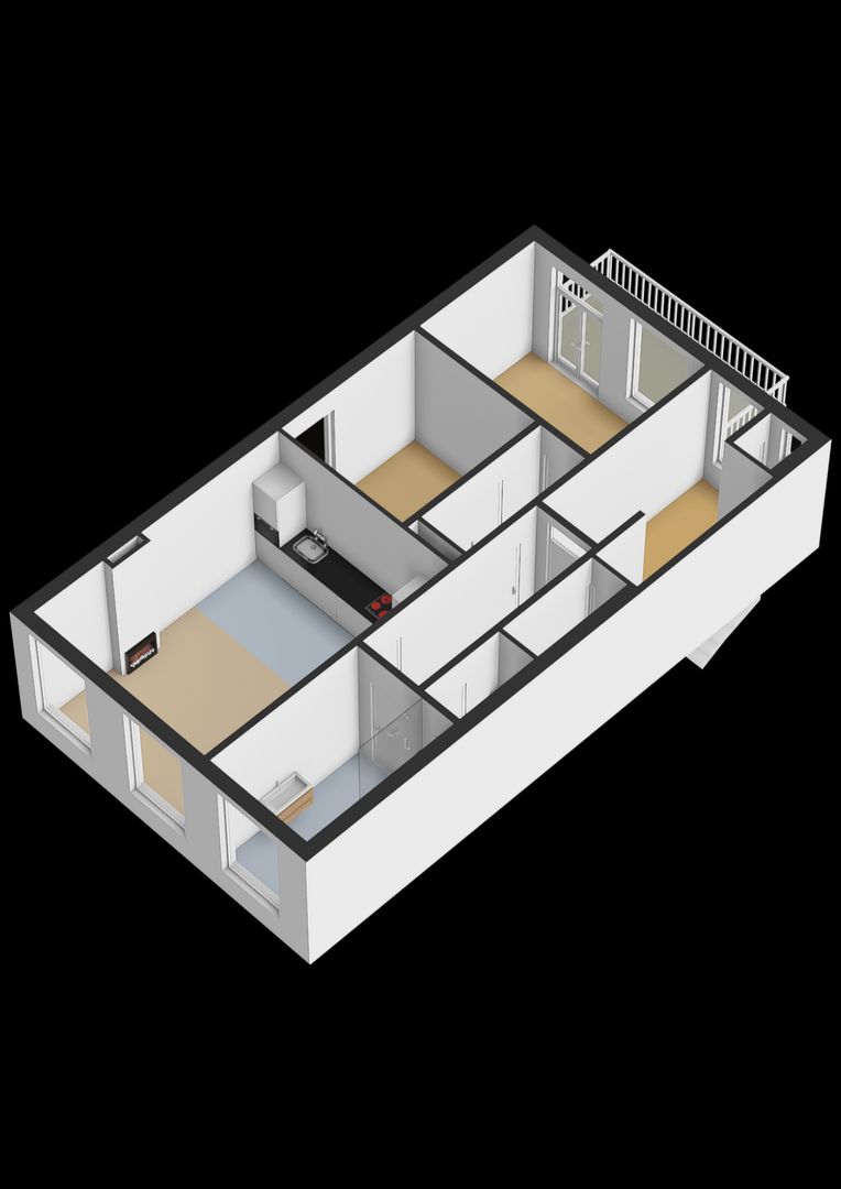 Willemskade 15, Leeuwarden plattegrond-9
