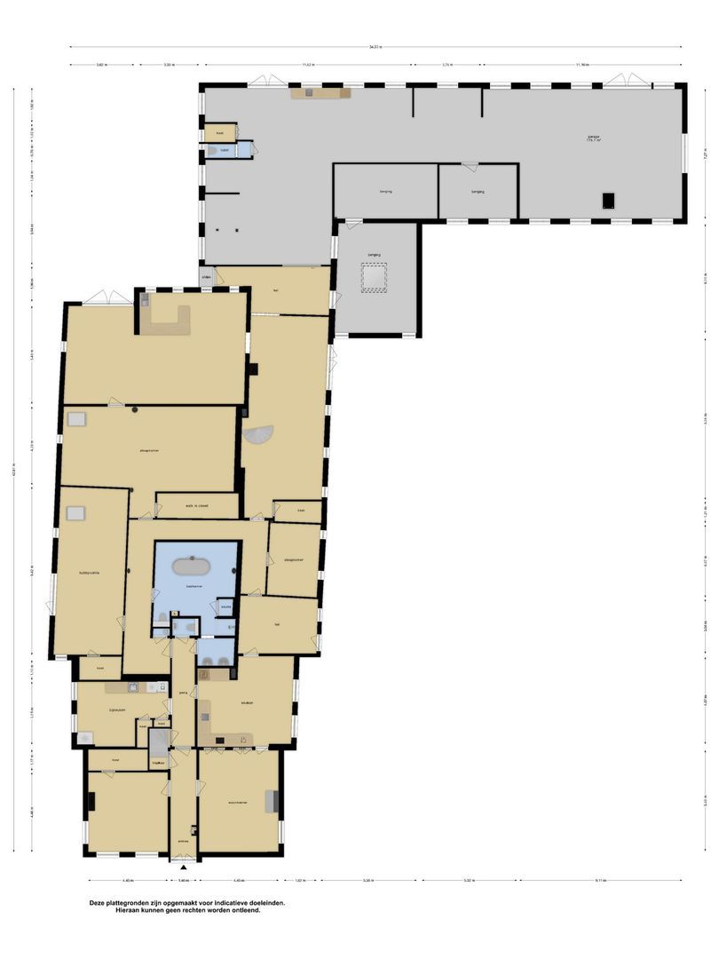 Kerkbuurt 57, Suwâld plattegrond-0