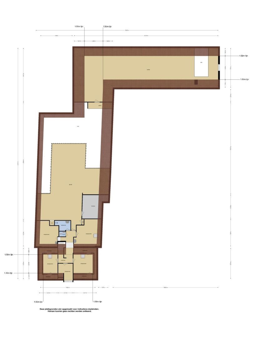 Kerkbuurt 57, Suwâld plattegrond-1