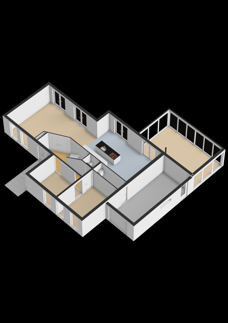 Blitsaerderleane 48, Leeuwarden plattegrond-1