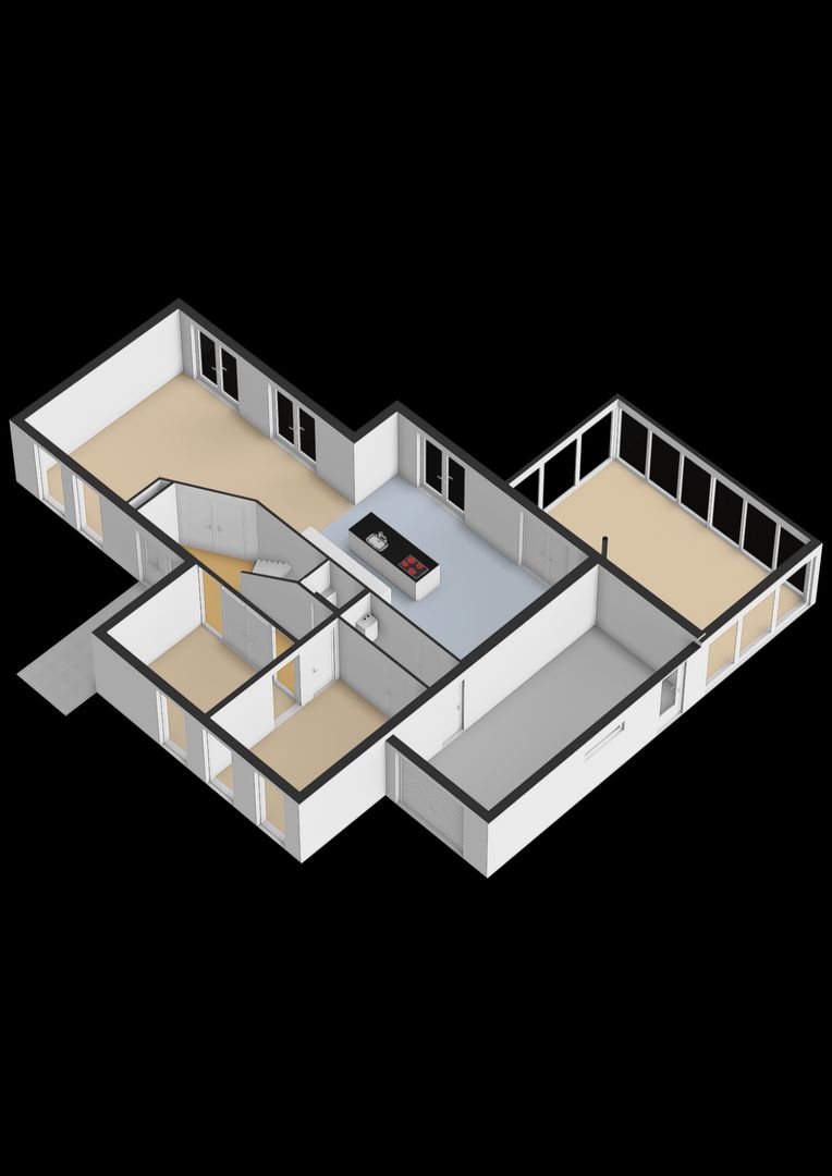 Blitsaerderleane 48, Leeuwarden plattegrond-1