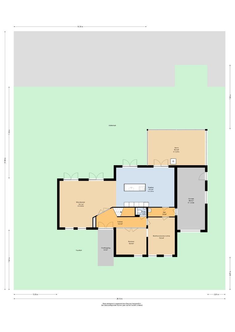 Blitsaerderleane 48, Leeuwarden plattegrond-4