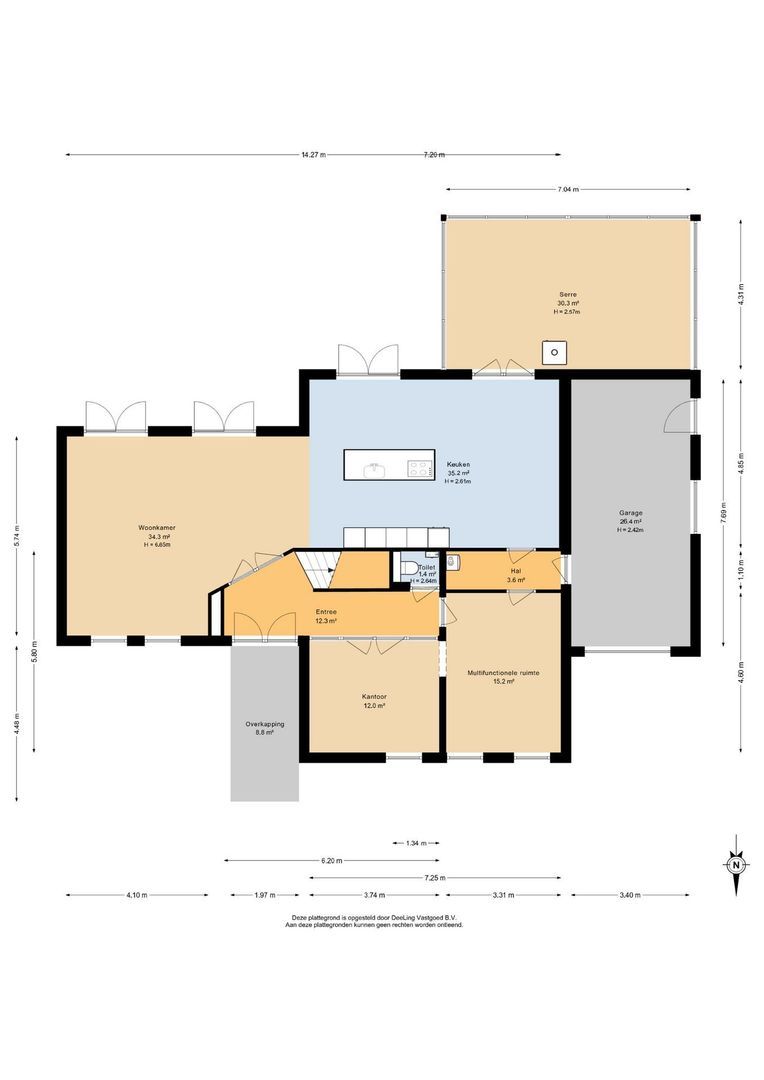 Blitsaerderleane 48, Leeuwarden plattegrond-0