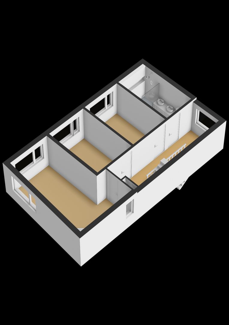 Sjoerdtje Faberhôf 40, Leeuwarden plattegrond-5